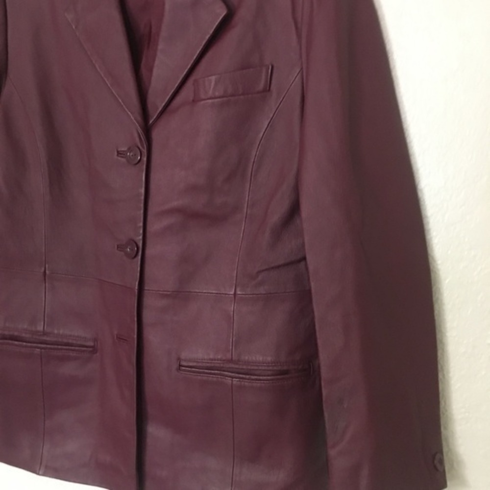 Jerry Lewis 100% Leather Jacket - image 5